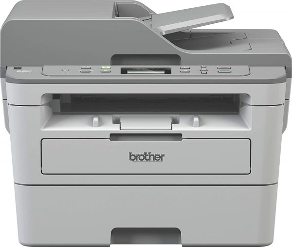 Brother DCP-B7535DW Multi-Function Monochrome Laser Printer with Auto Duplex Printing & Wi-Fi (Toner Box Technology)