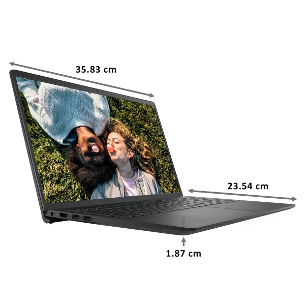 DELL-Vostro 15/Vostro 3520/Intel Core i5-1235U/8GB/512GB/15.6-inch FHD (1920 x 1080)120 Hz/Windows 11 Home/Intel(R) UHD Graphics/MS Office 2021/Titan Grey - Image 5