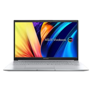 ASUS Creator Vivobook Pro 15 OLED M6500QC-LK542WS / AMD R5-5600H / NVIDIA RTX 3050 GPU 4GB GDDR6 / 16GB DDR4 / 512GB PCIe 3.0 SSD / 15.6-inch / FHD (1920 x 1080) OLED 16:9 / Cool Silver / FingerPrint / Backlit KB / Win 11 Home / MS Office