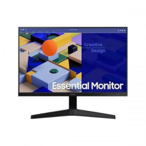 Samsung 27-inch(68.60cm) FHD 1,920 x 1,080 Monitor, IPS, 75 Hz, Bezel Less Design, AMD FreeSync, Flicker Free, HDMI, D-sub, (LS27C312EAWXXL, Black)