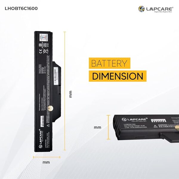 Lapcare Battery for Hp Compaq 6720S 6730S Laptop Battery - Image 2