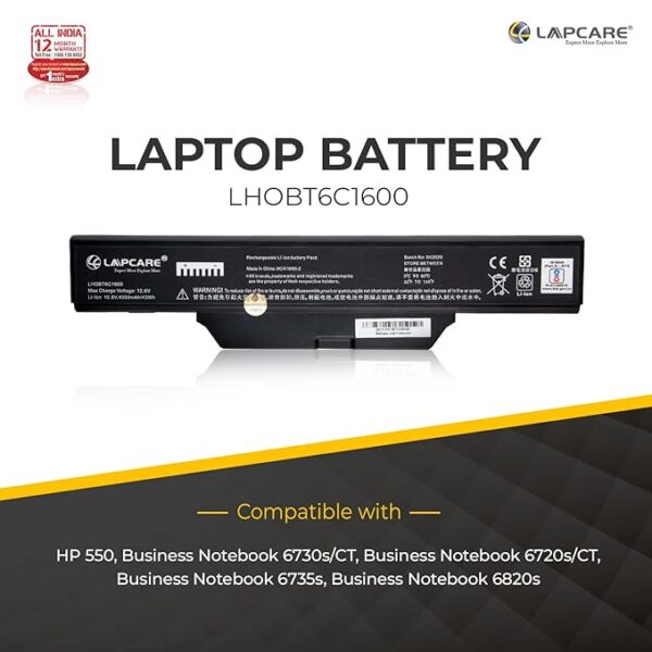 Lapcare Battery for Hp Compaq 6720S 6730S Laptop Battery - Image 4