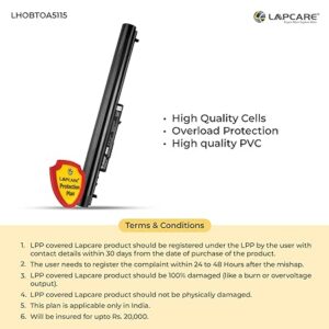 Lapcare BIS Certified Compatible Laptop Battery for HP Pavilion OA04 4 Cell